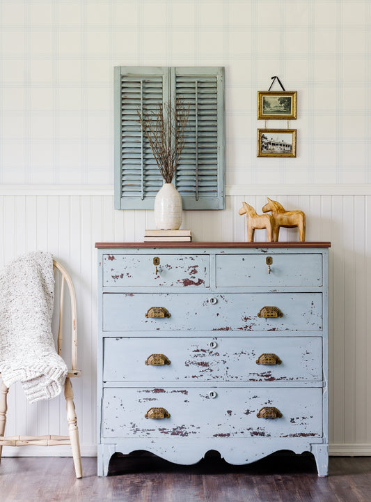 Solstice Blue a New HH Milk Paint Colour