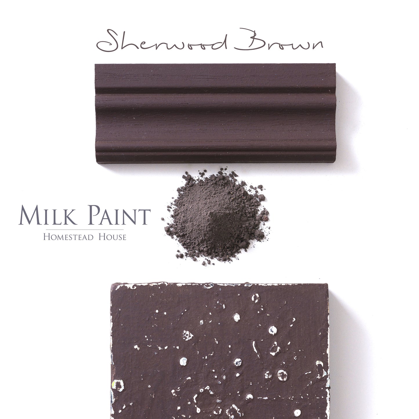 Milk Paint Stain by Homestead House in Sherwood Brown. | homesteadhouse.ca