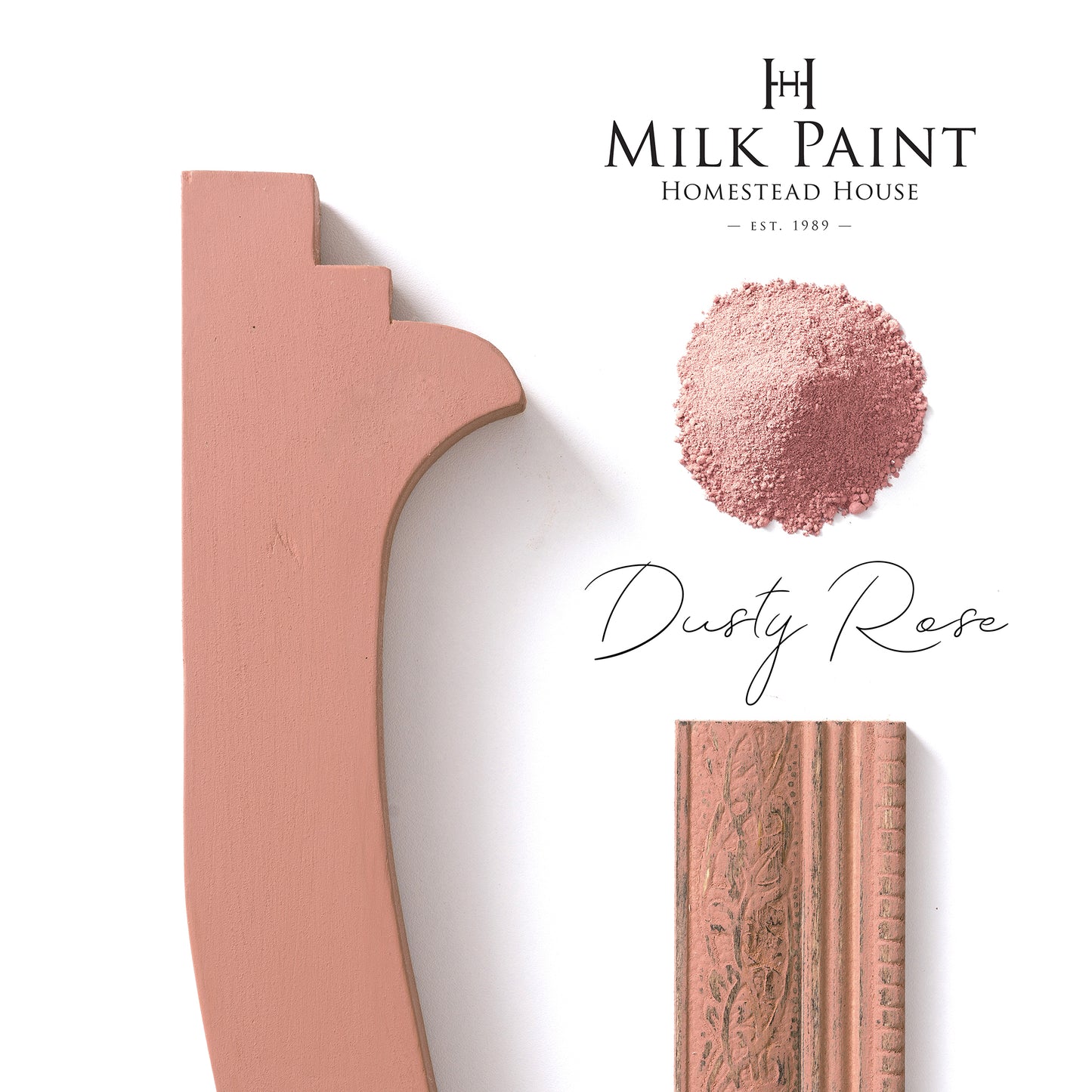 Dusty Rose – Milk Paint by Homestead House