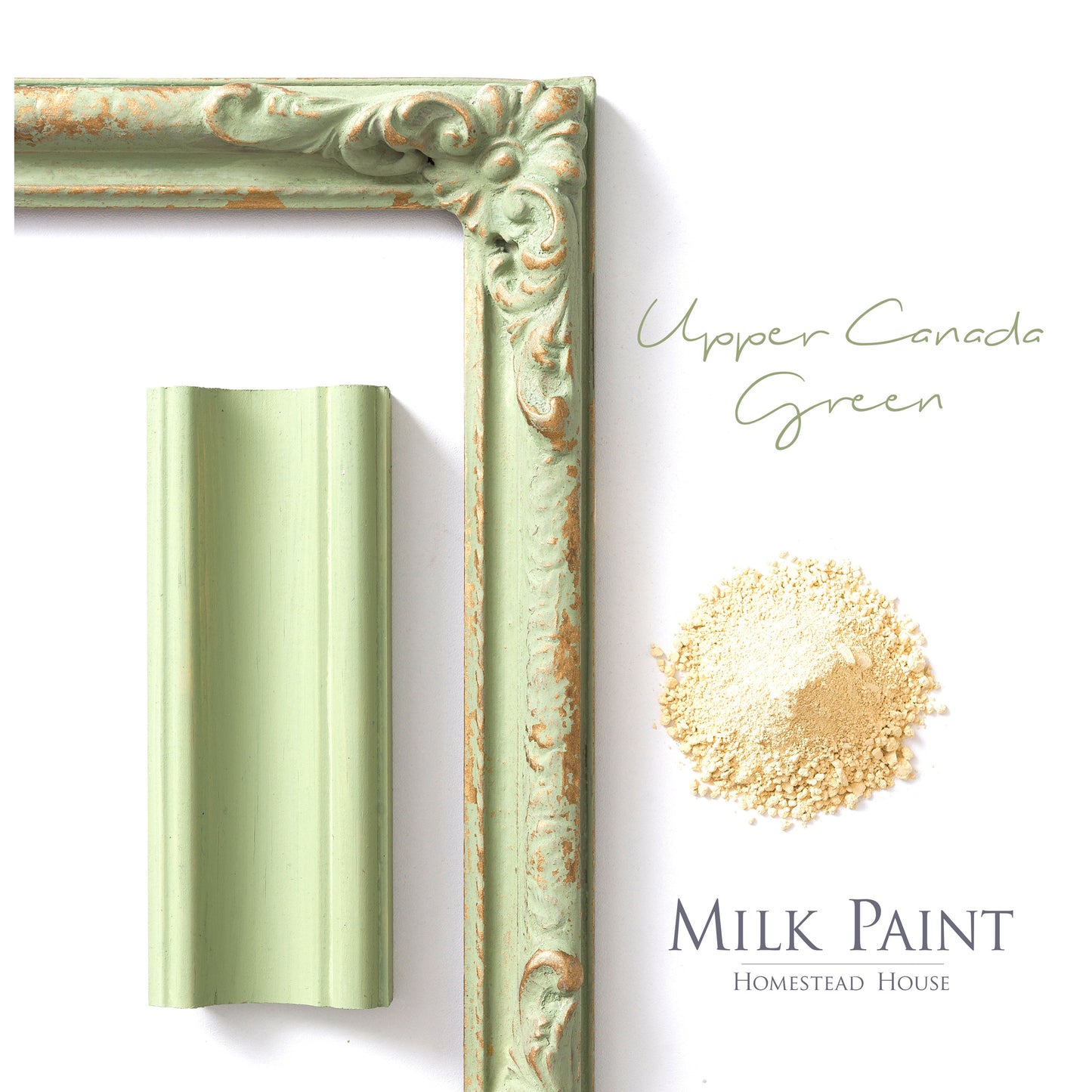 Milk Paint from Homestead House in Upper Canada -midtone , old apple green. | homesteadhouse.ca